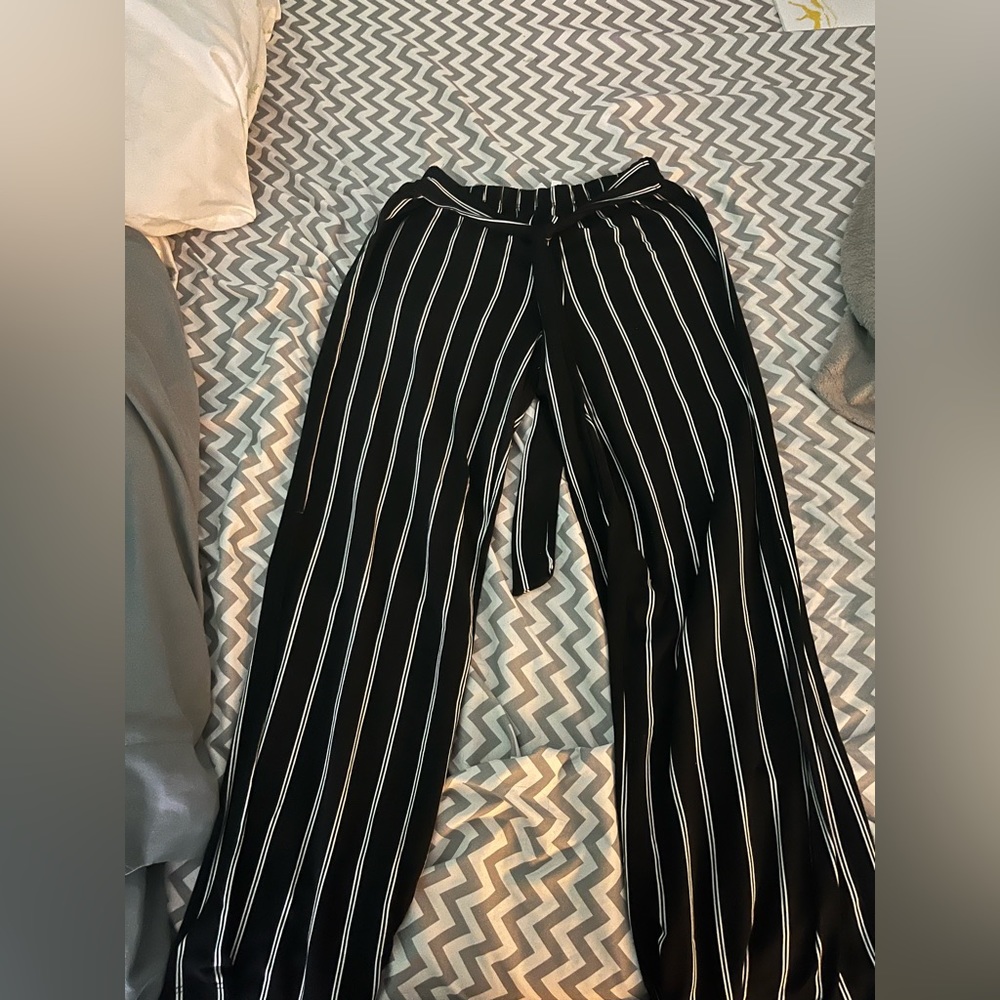 Black and White Express Formal Pants